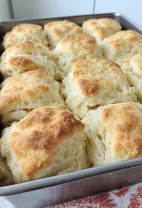 Southern 4ingredient Butter Dip Biscuits