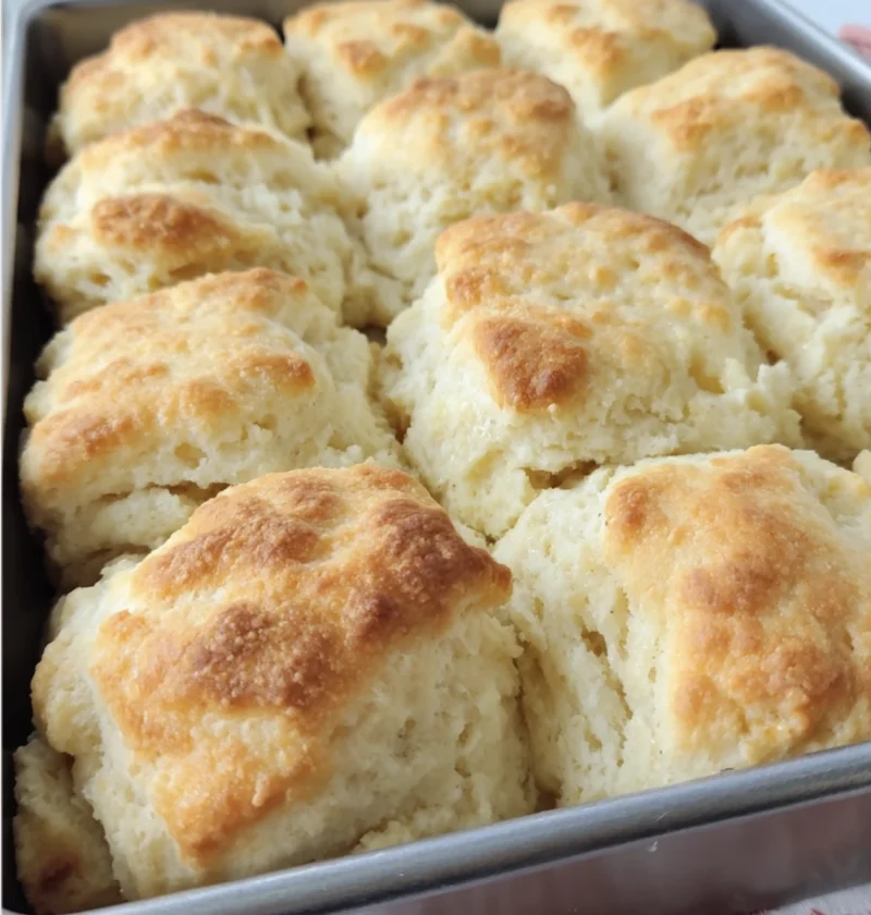Southern 4ingredient Butter Dip Biscuits