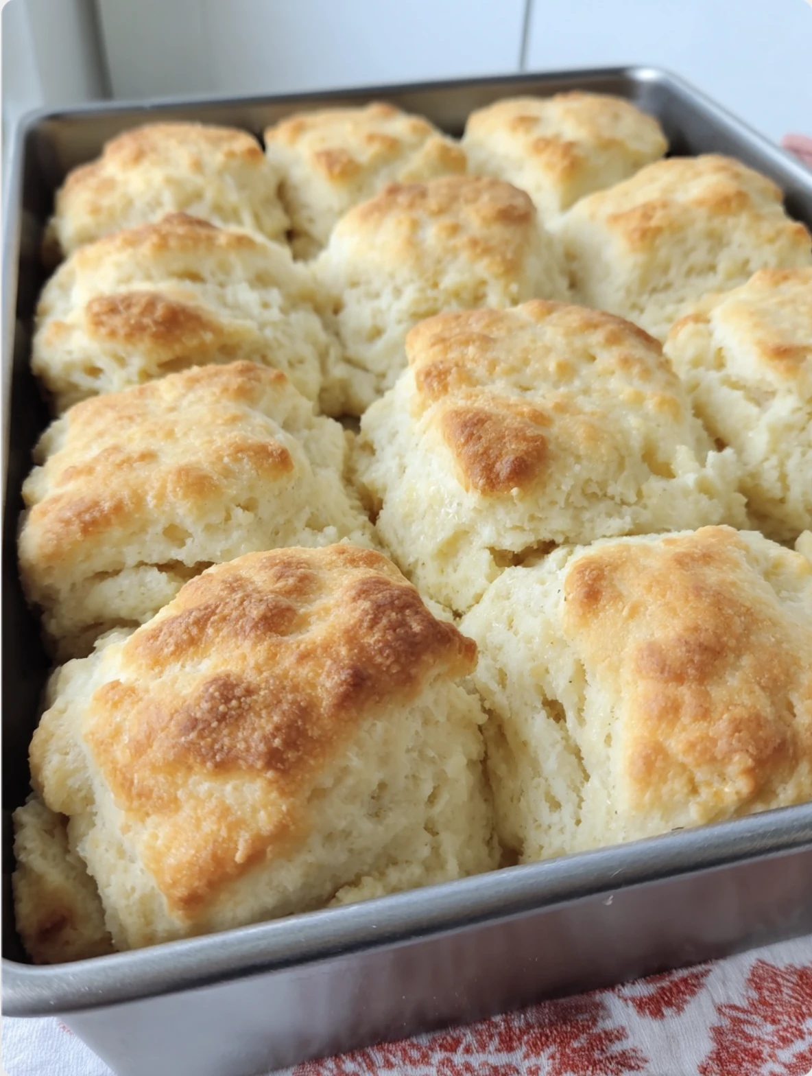 Southern 4-Ingredient Butter Dip Biscuits