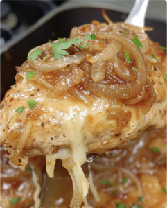 French Onion Chicken Recipe — Cheesy, Creamy & Ultimate Comfort Food