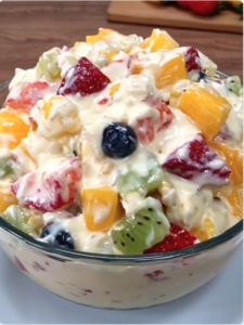 Creamy Fresh Fruit Salad