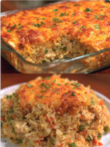 Chicken and Rice Casserole —