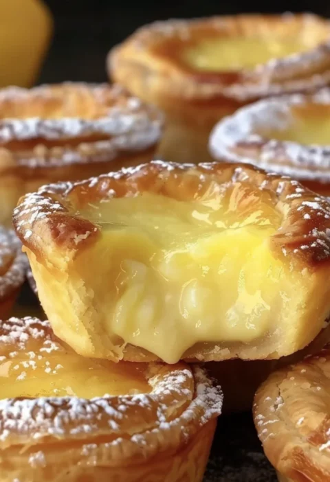 Baby Lemon Impossible Pies