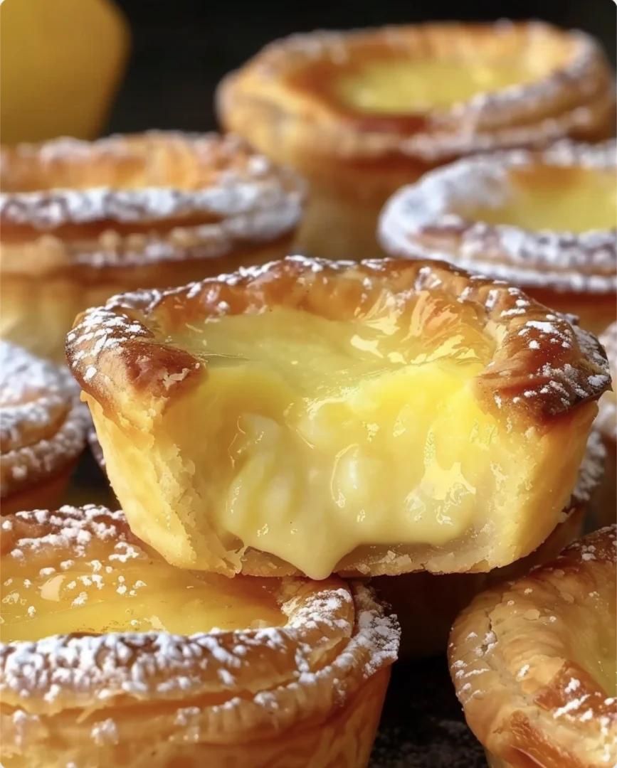 Baby Lemon Impossible Pies