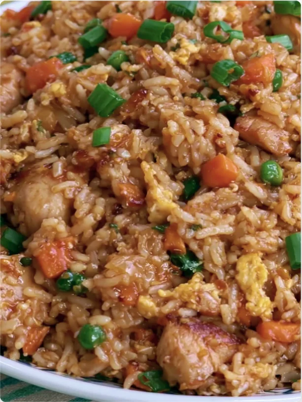 Bang Bang Chicken Fried Rice