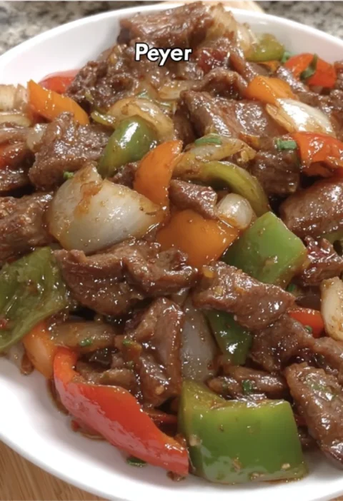 Better than takeout Black Pepper Beef