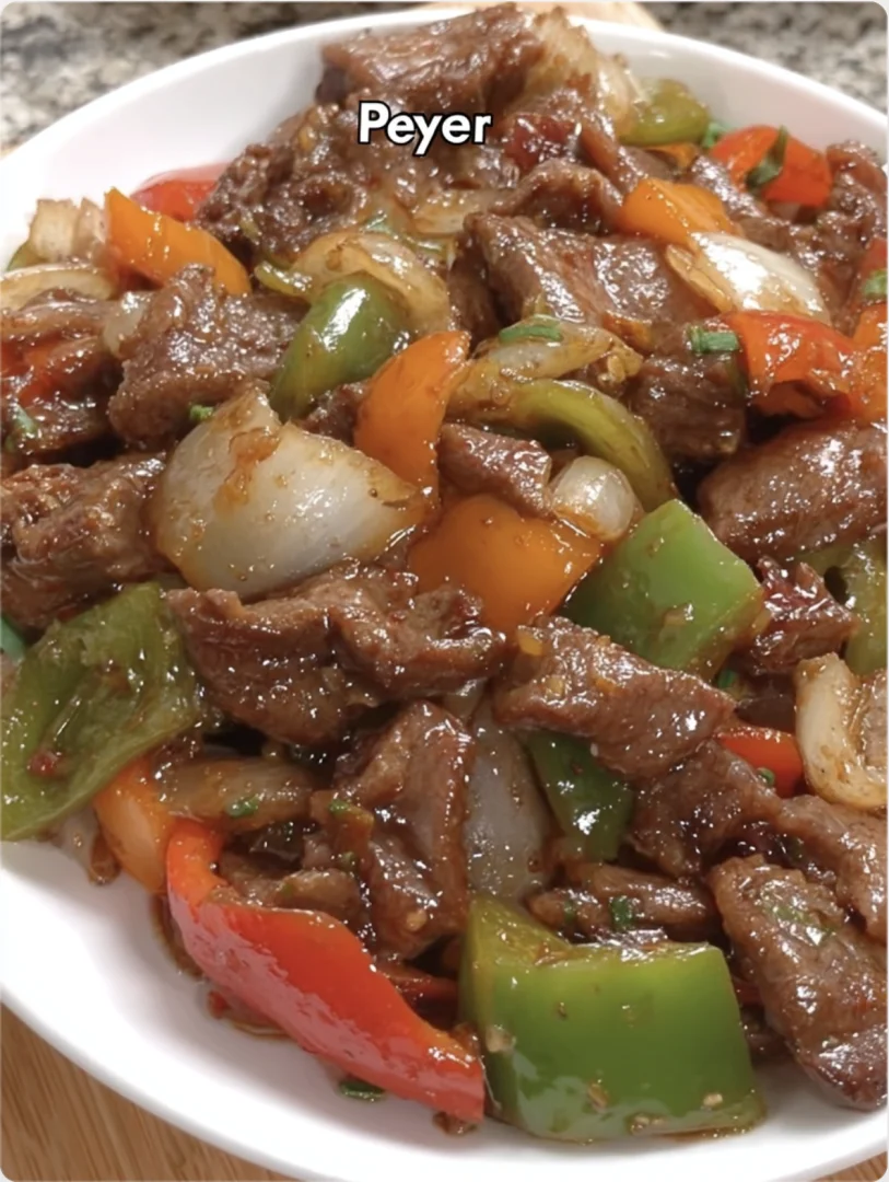 Better than takeout Black Pepper Beef