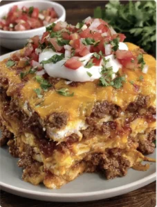 Bold Mexican White Trash Casserole