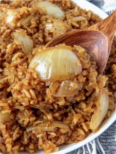 Butter French Onion Rice
