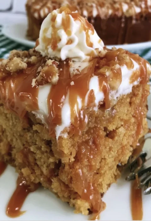 caramel poke cake recipe