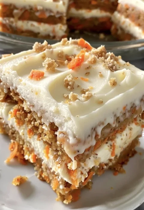 Carrot Cake Bars