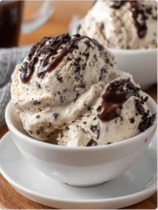 Coffee Ice Cream with Dark Chocolate Flecks Recipe