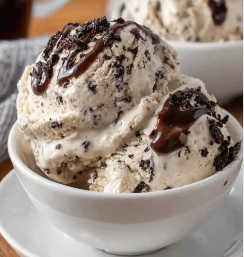Coffee Ice Cream with Dark Chocolate Flecks