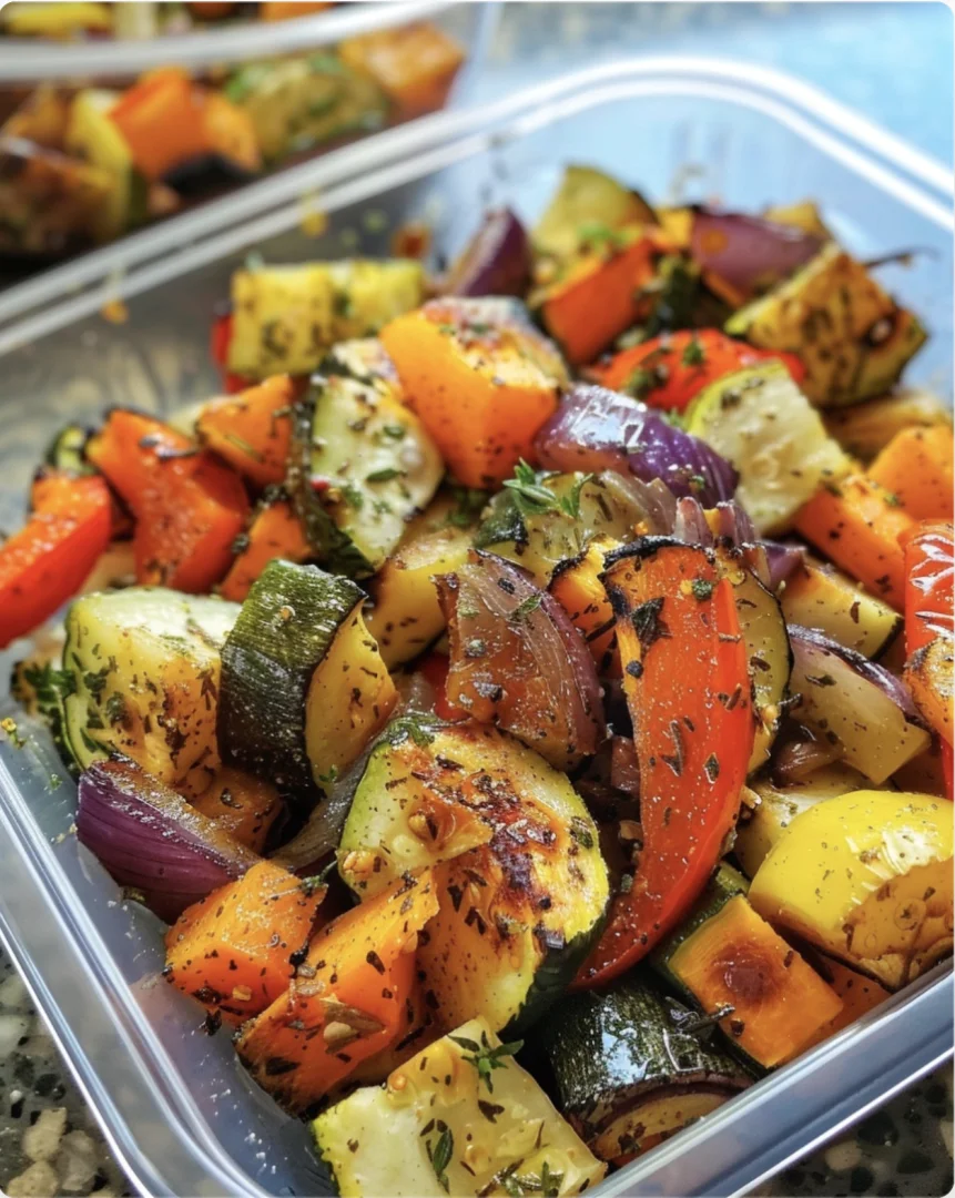 Colorful Roasted Vegetable Medley