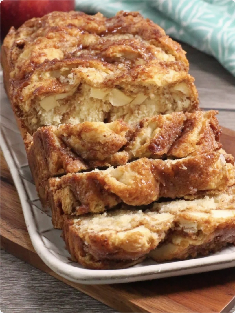 Cozy Apple Cinnamon Swirl Loaf