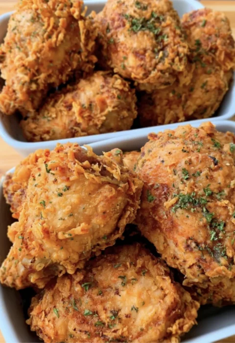 Crispy Homemade KFC-Style Oven Chicken