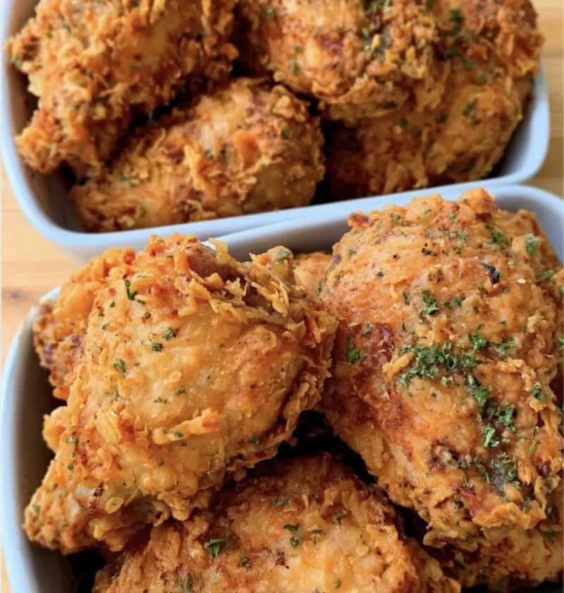 Crispy Homemade KFC-Style Oven Chicken
