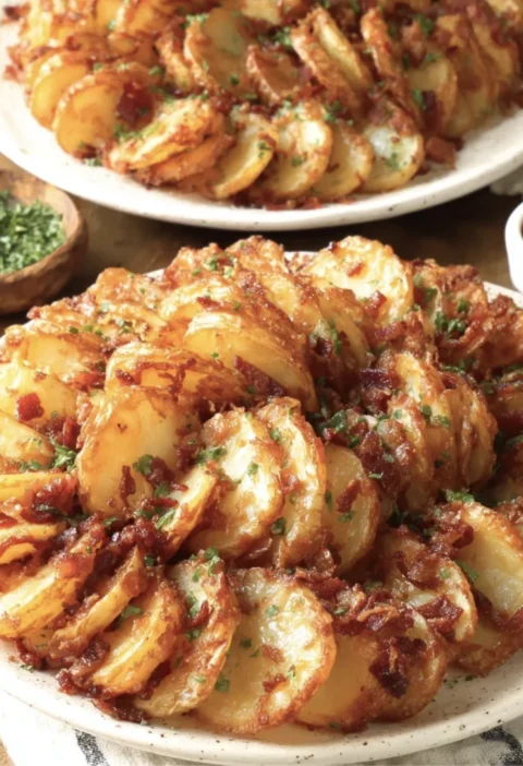 Crispy potato edges