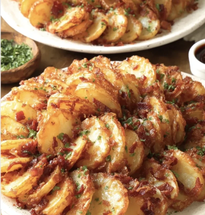 Crispy potato edges
