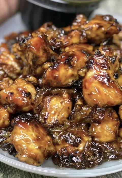 food court bourbon chicken