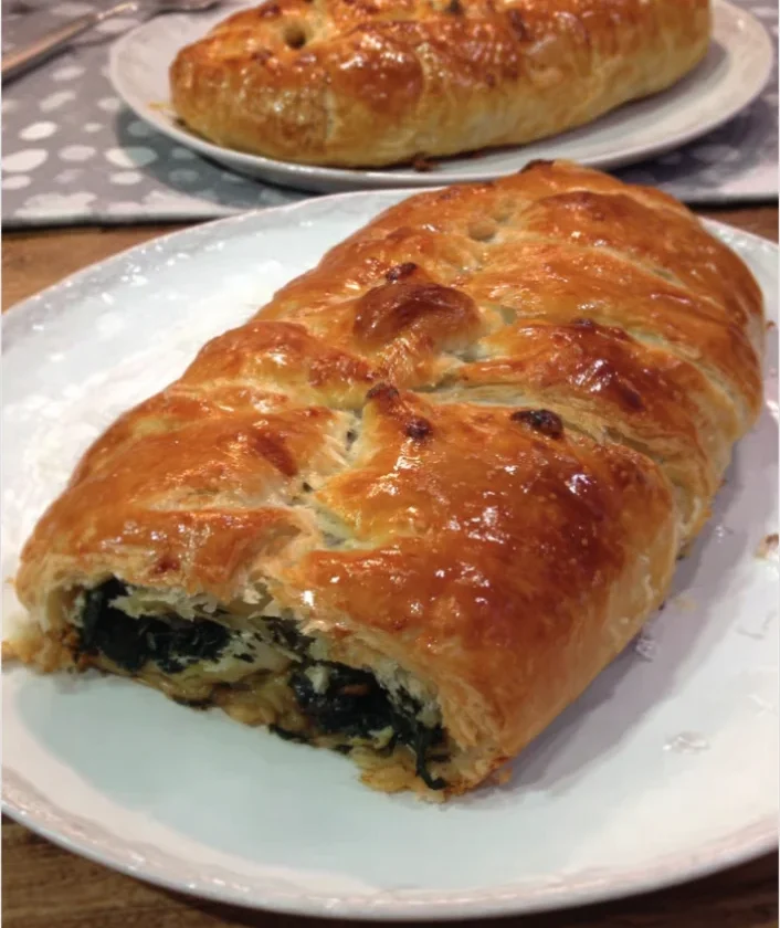 Golden Spinach & Cheese Puff Pastry