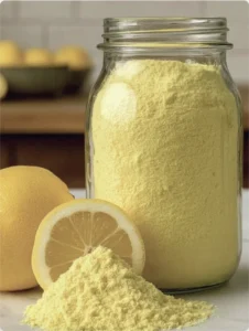 Homemade Lemon Powder