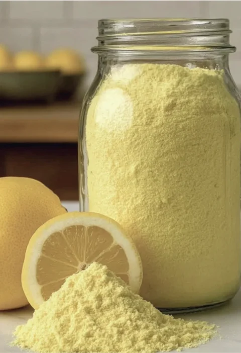 Homemade Lemon Powder