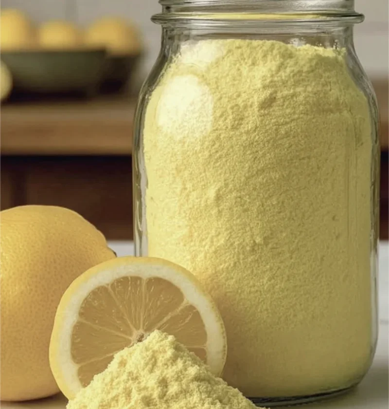 Homemade Lemon Powder