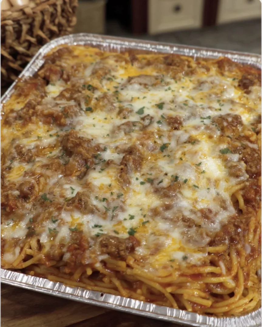 Million Dollar Spaghetti Casserole
