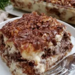 Hearty Southern Hamburger & Potato Casserole