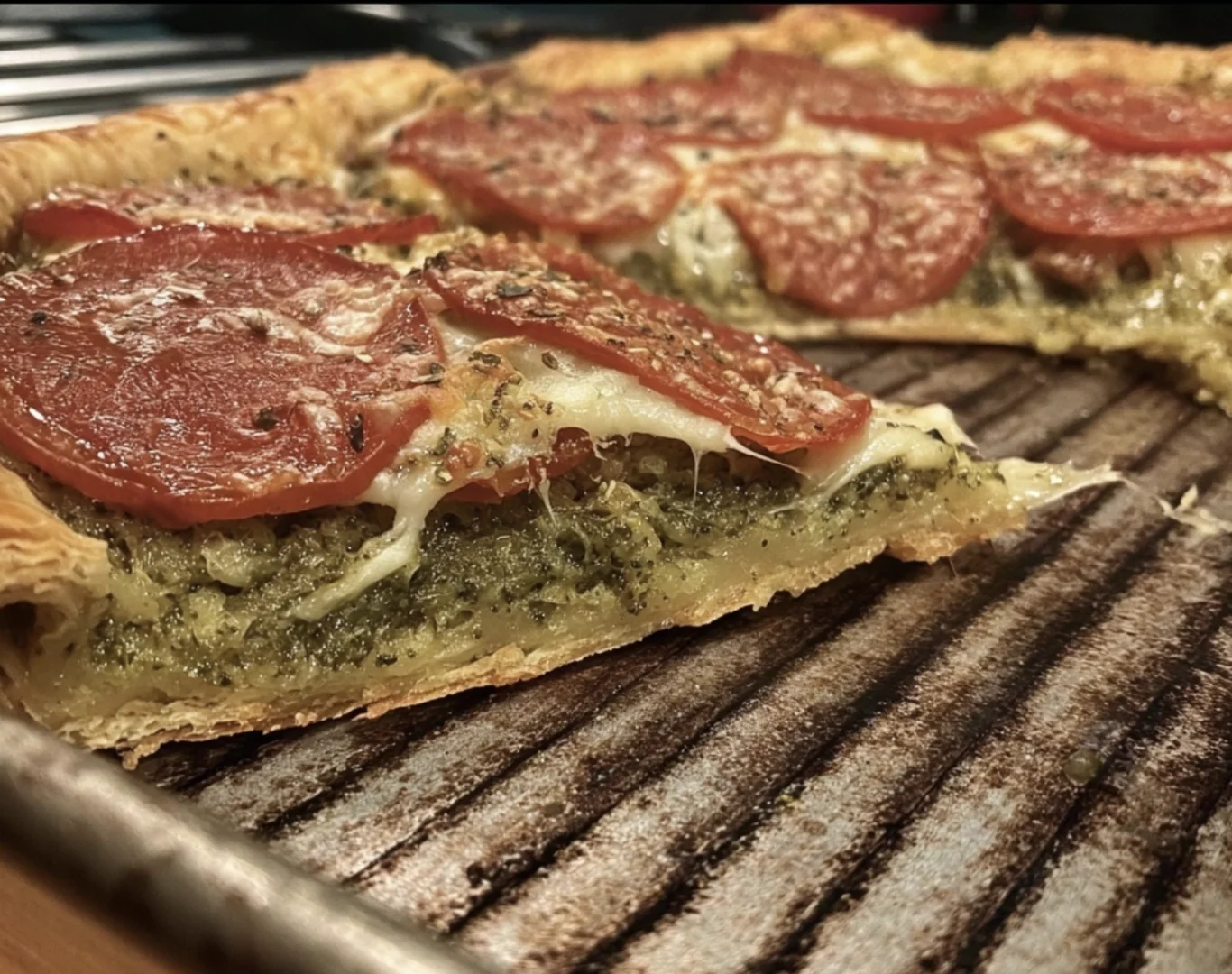 Pesto Puff Pastry