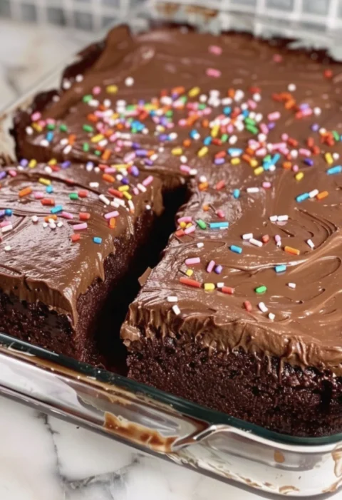 Rich Chocolate Sheet Cake