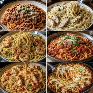 6 DELICIOUS SPAGHETTI RECIPES