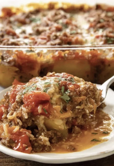 stuffed pepper casserole