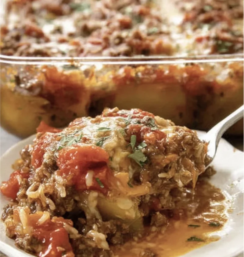 stuffed pepper casserole