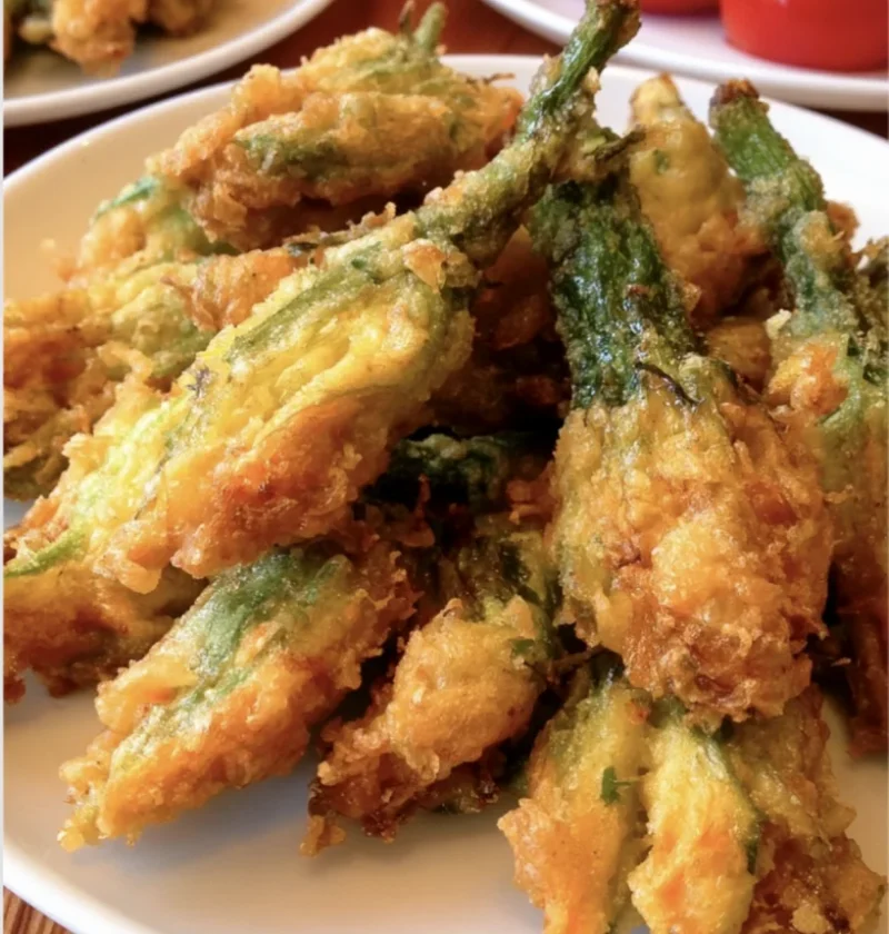 Stuffed Zucchini Flowers