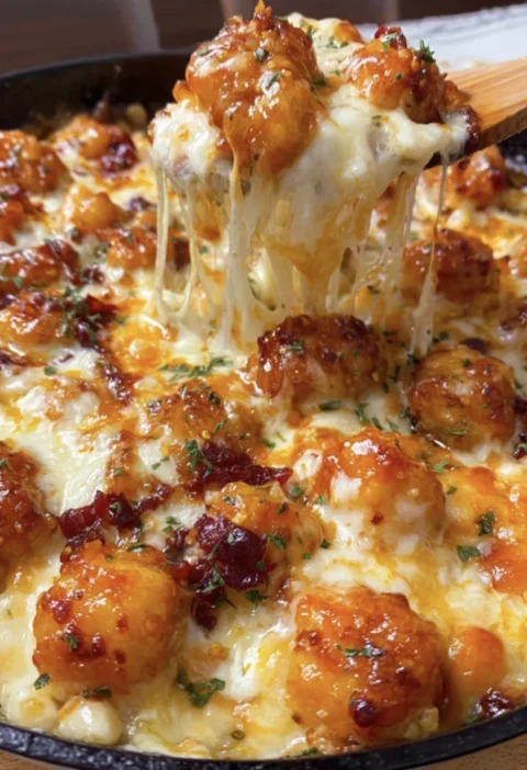 Sweet & Spicy Honey Pepper Chicken Mac & Cheese