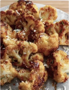 Sweet & Spicy Maple Sriracha Cauliflower