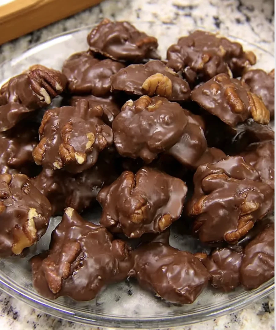 Turtle Candy With Pecans And Caramel - turtle-candy-with-pecans-and-caramel-3