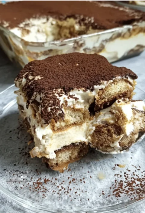 Velvety Cream Cheese Tiramisu