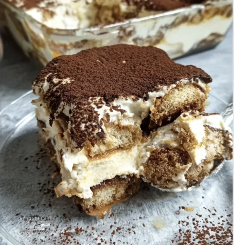 Velvety Cream Cheese Tiramisu
