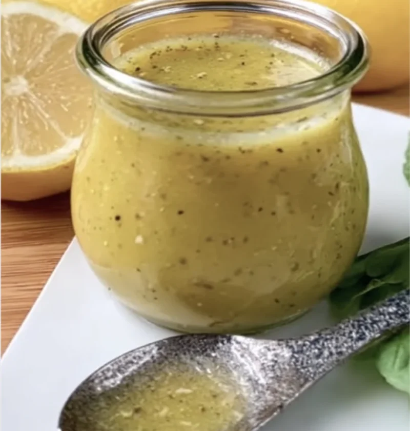 Zesty Fresh Lemon Vinaigrette