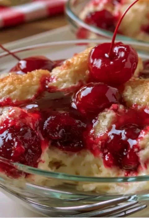 3-ingredient cherry dessert