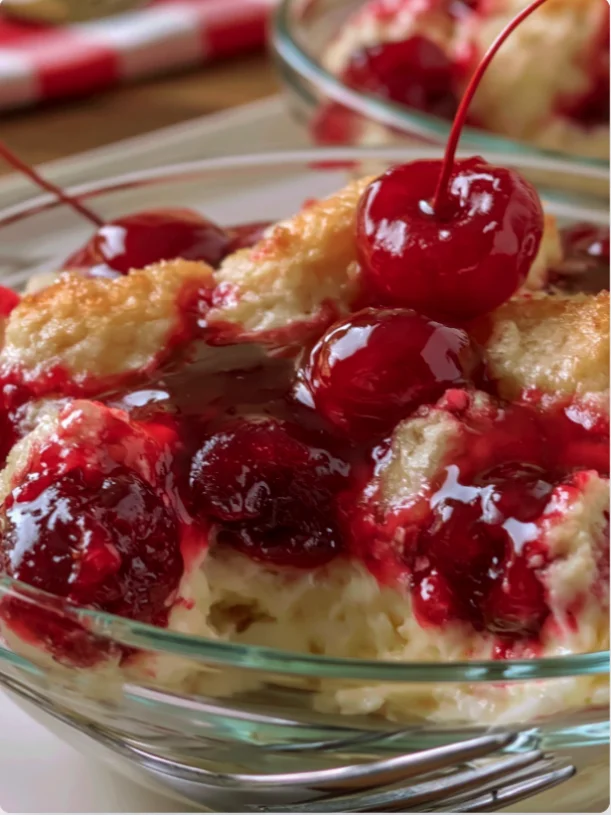 3-ingredient cherry dessert