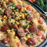Slow Cooker Sausage and Potato Dinner Recipe – Easy One-Pot Family Meal