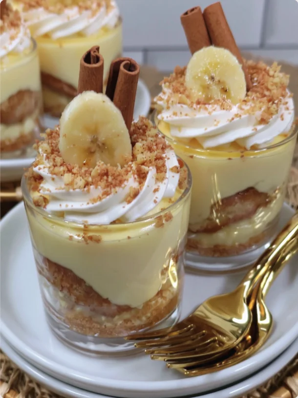 Banana Pudding Cheesecake Cups