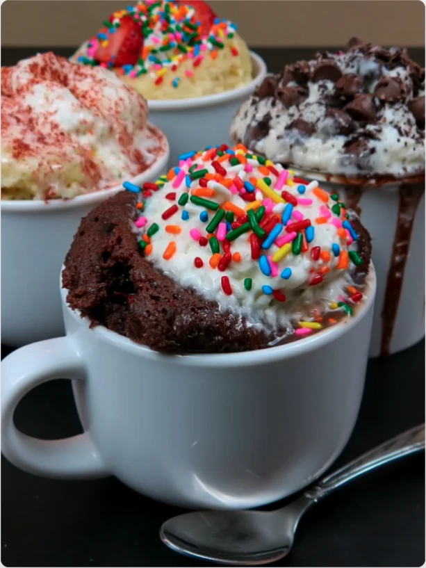 Birthday Cake Mug Cake