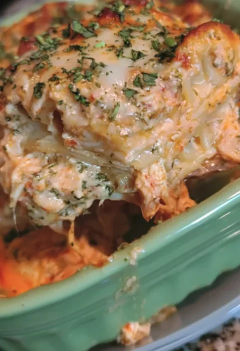Buffalo Chicken Lasagna