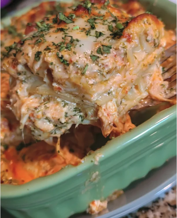 Buffalo Chicken Lasagna