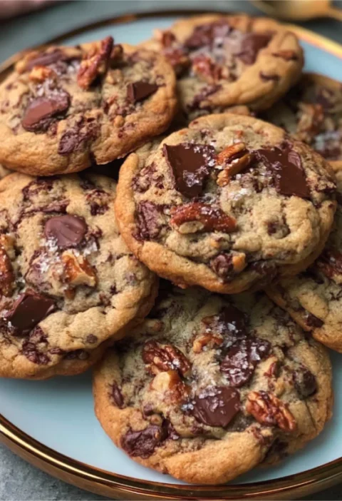 Butter Pecan Chocolate Chip Cookies